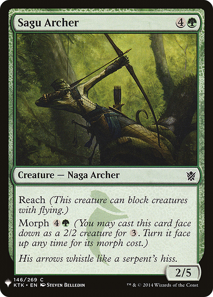 Sagu Archer (LIST-KTK-146) - The List
