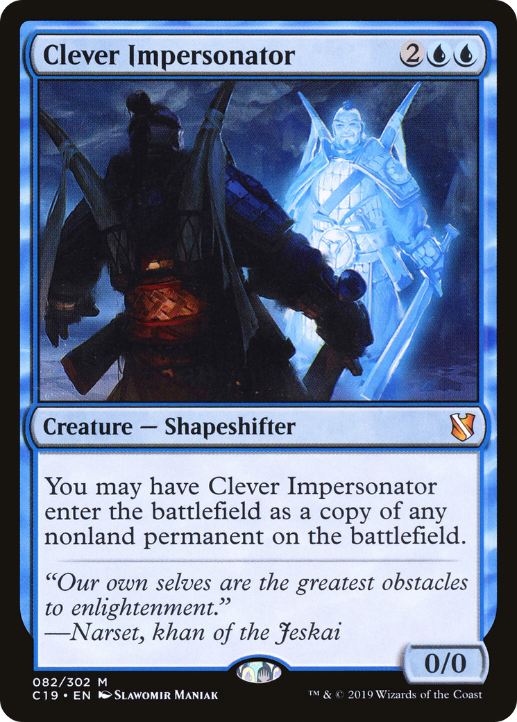 Imitateur astucieux (C19-082) - Commander 2019 