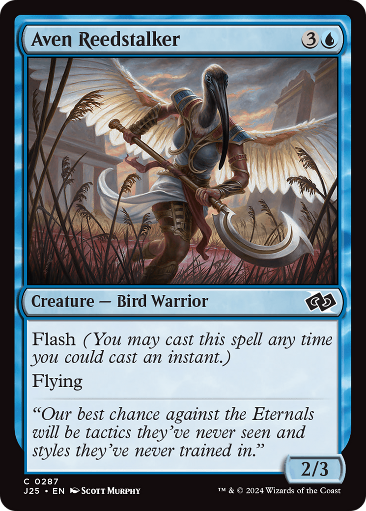 Aven Reedstalker (J25-287) - Démarrage rapide des fondations 