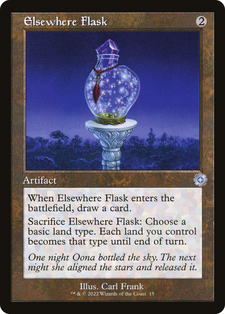 Elsewhere Flask (BRR-015) - The Brothers' War Retro Artifacts