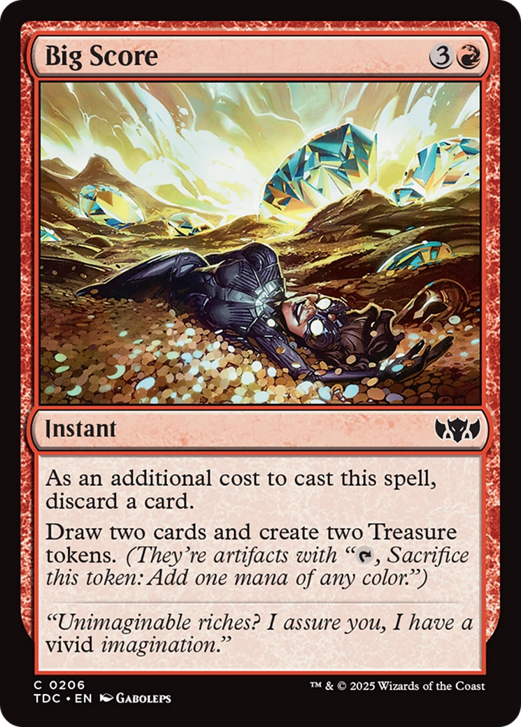 Gros score (TDC-206) - Commandant : Tarkir : Tempête de dragons 