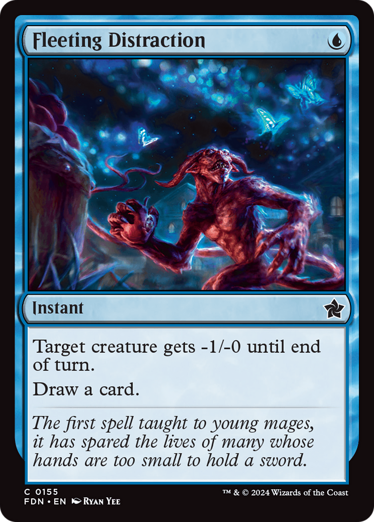 Distraction fugace (FDN-155) - Fondations Foil 
