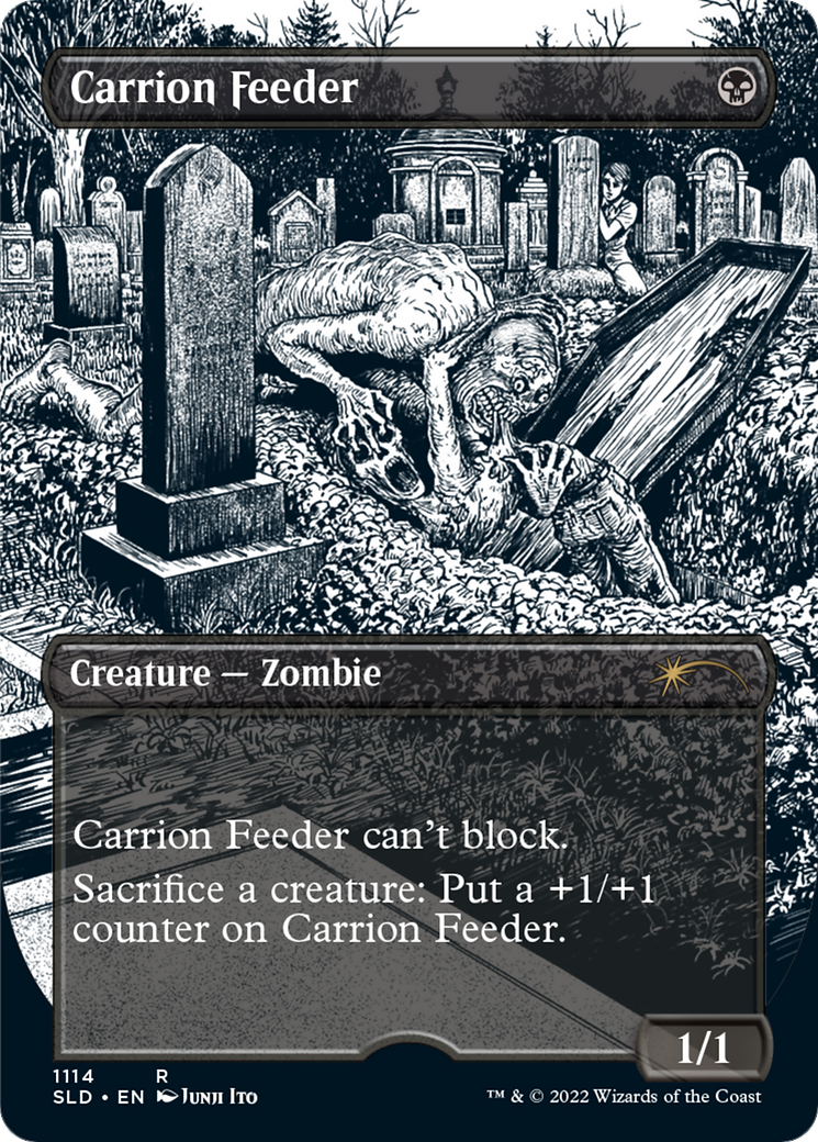 Carrion Feeder (Borderless) (SLD-1114) - Secret Lair Drop (Borderless)