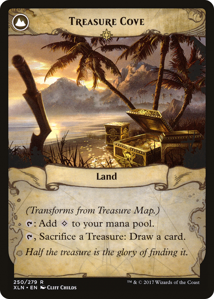 Carte au trésor // La Crique aux trésors (XLN-250) - Ixalan : (compasslanddfc) 
