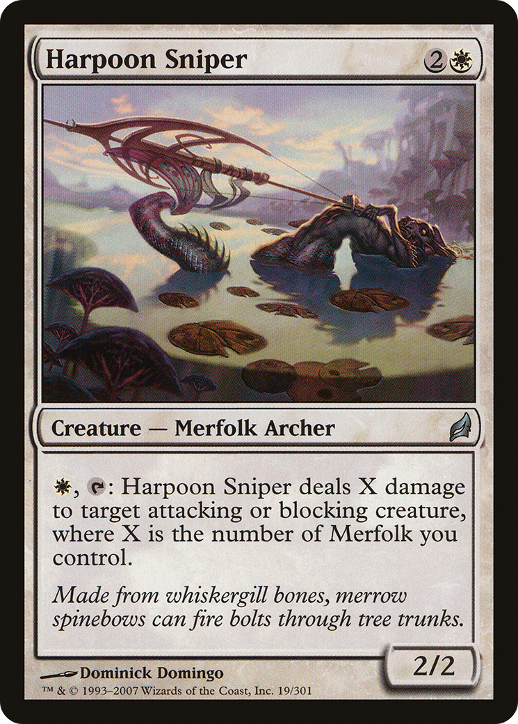Harpon Sniper (LRW-019) - Lorwyn Foil 
