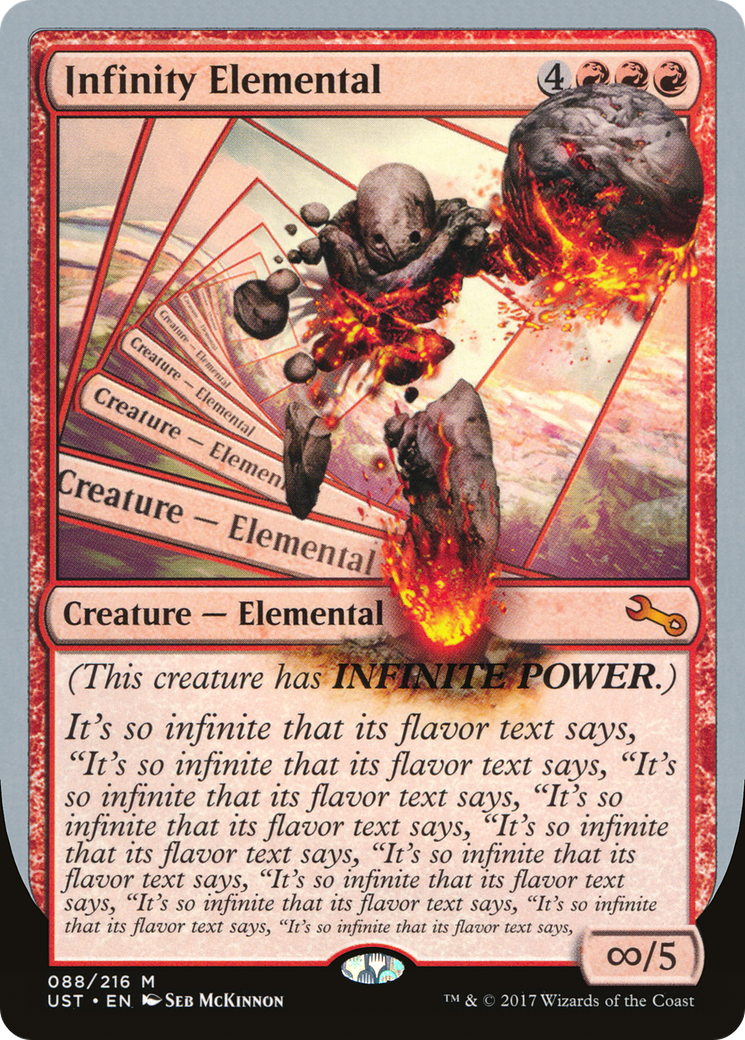 Élémentaire de l'Infini (UST-088) - Feuille instable
