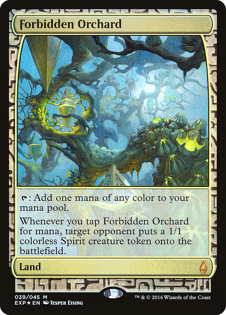 Verger interdit (EXP-039) - Expéditions Zendikar Foil 