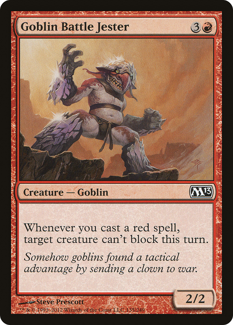 Bouffon de combat gobelin (M13-135) - Magic 2013 