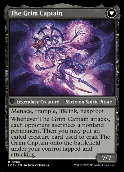 Throne of the Grim Captain (Back)