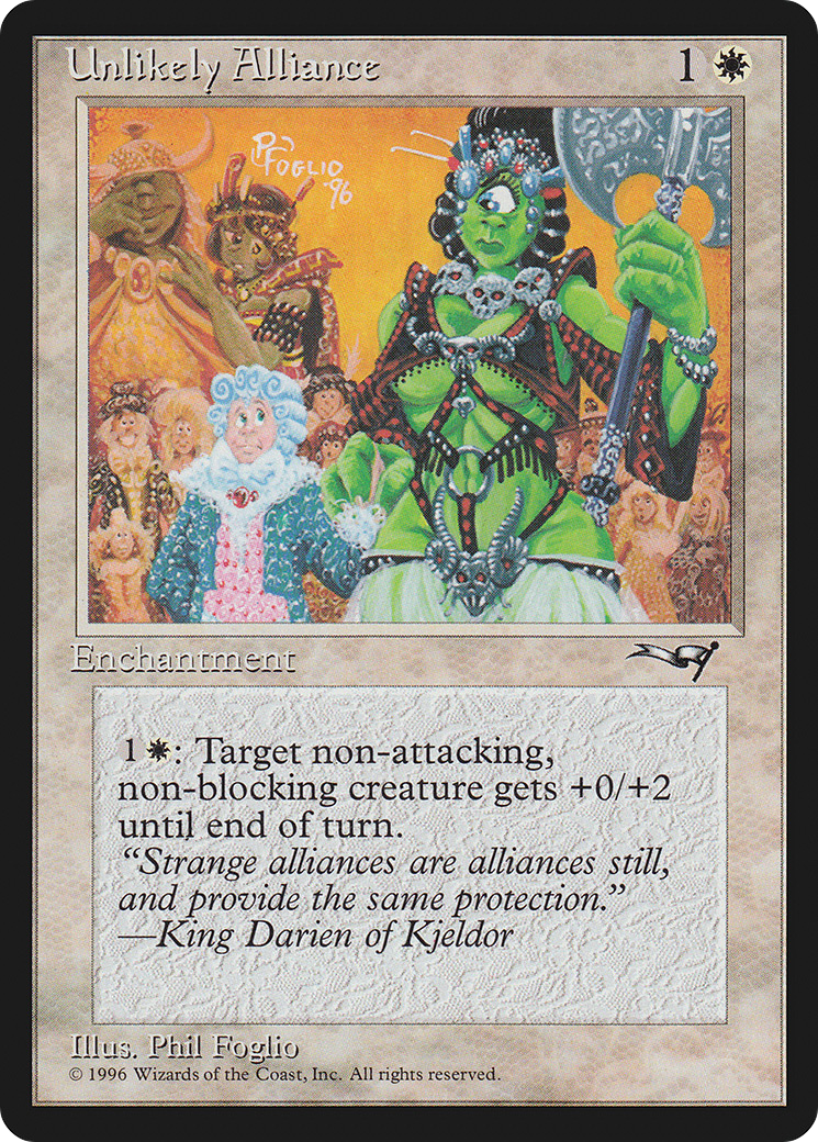 Alliance improbable (ALL-020) - Alliances 