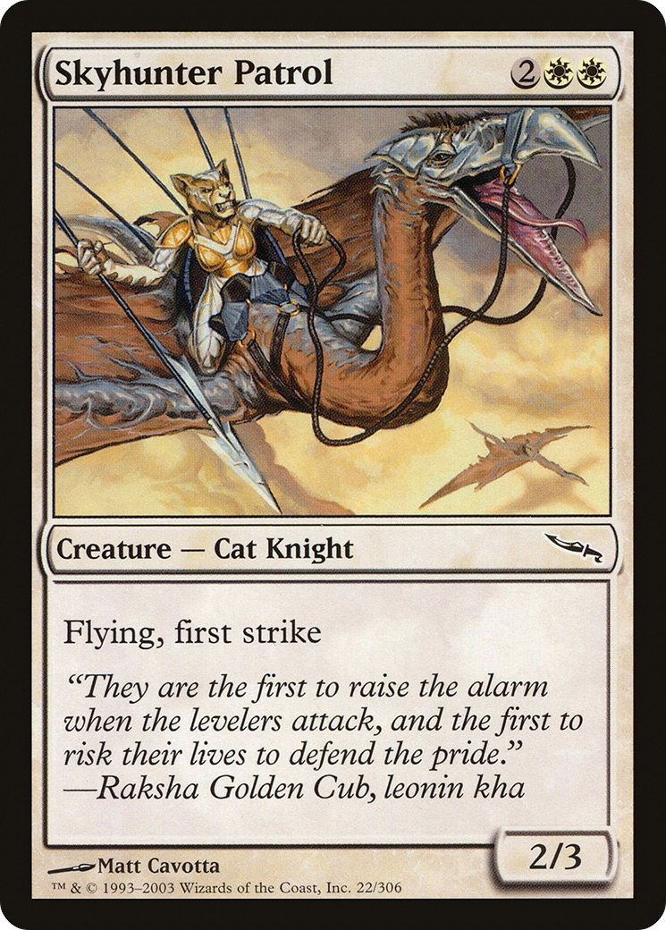Patrouille des chasseurs du ciel (MRD-022) - Mirrodin
