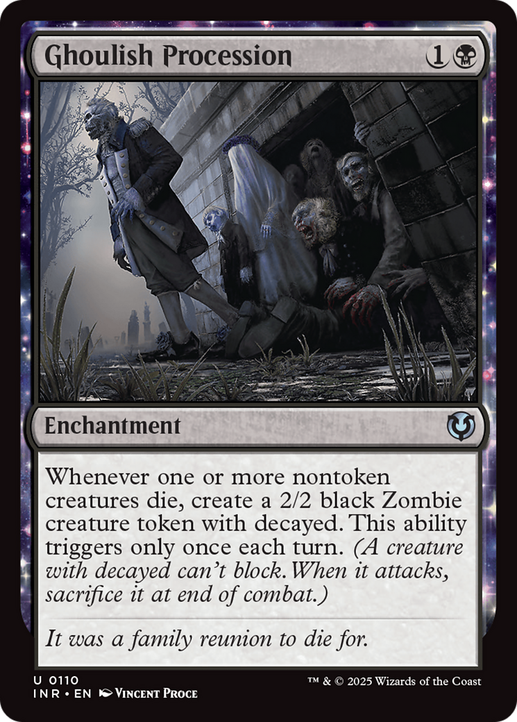 Procession macabre (INR-110) - Innistrad Remastered Foil 