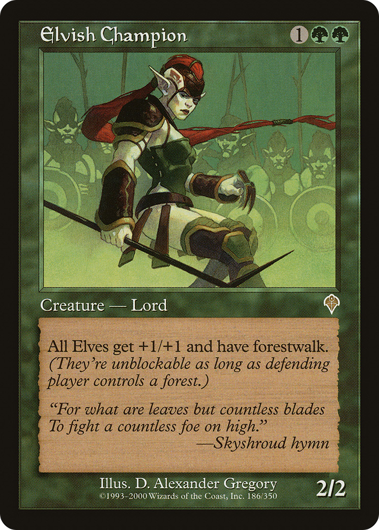 Champion elfique (INV-186) - Invasion Foil
