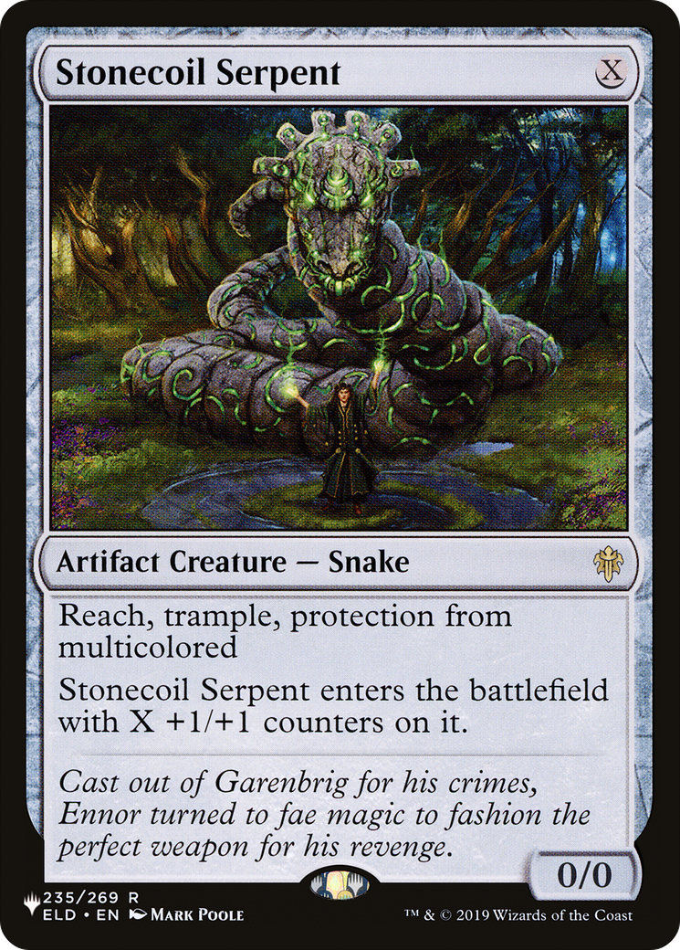 Stonecoil Serpent (LIST-ELD-235) - The List
