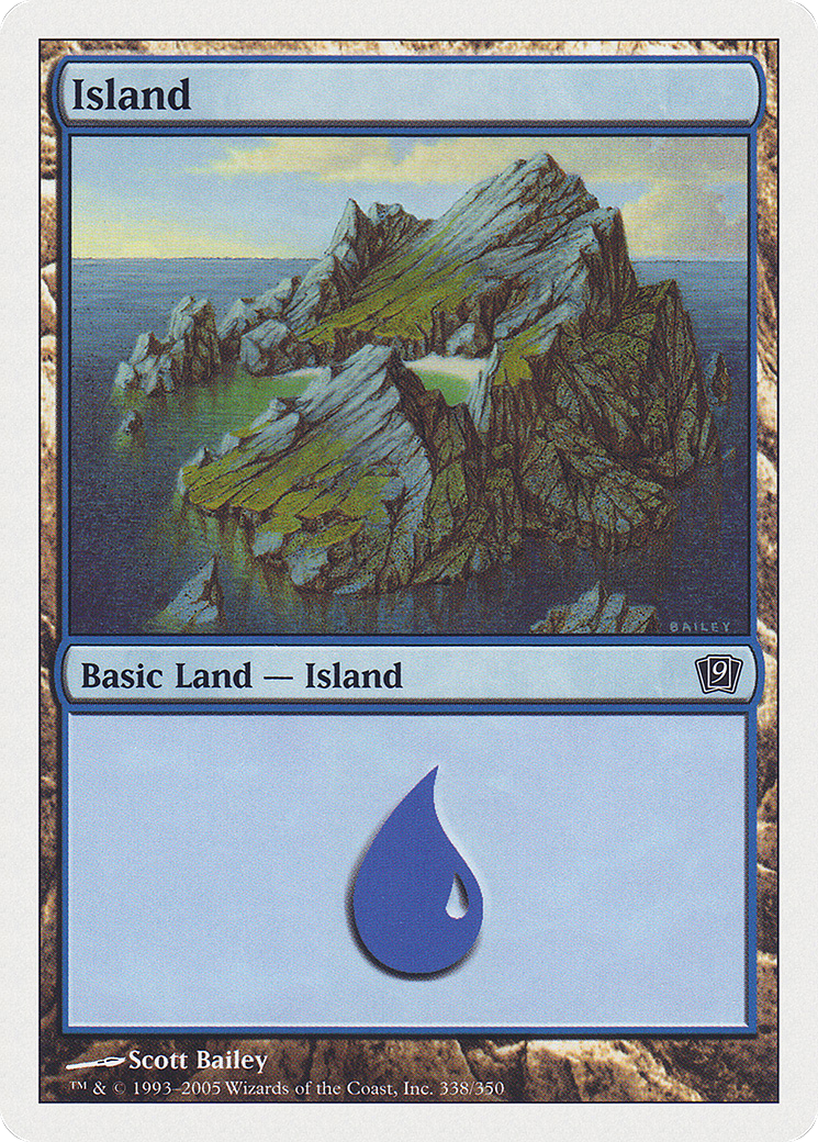 Island (338) (9ED-338) - Ninth Edition