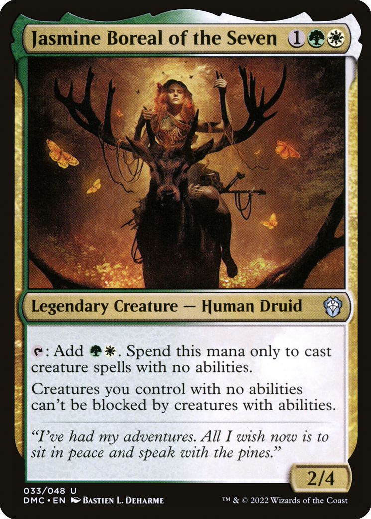 Jasmine Boréale des Sept (DMC-033) - Dominaria United Commander 