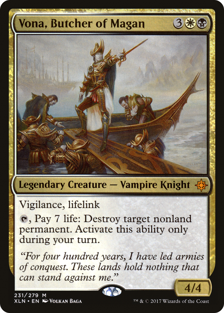 Vona, boucher de Magan (XLN-231) - Ixalan Foil