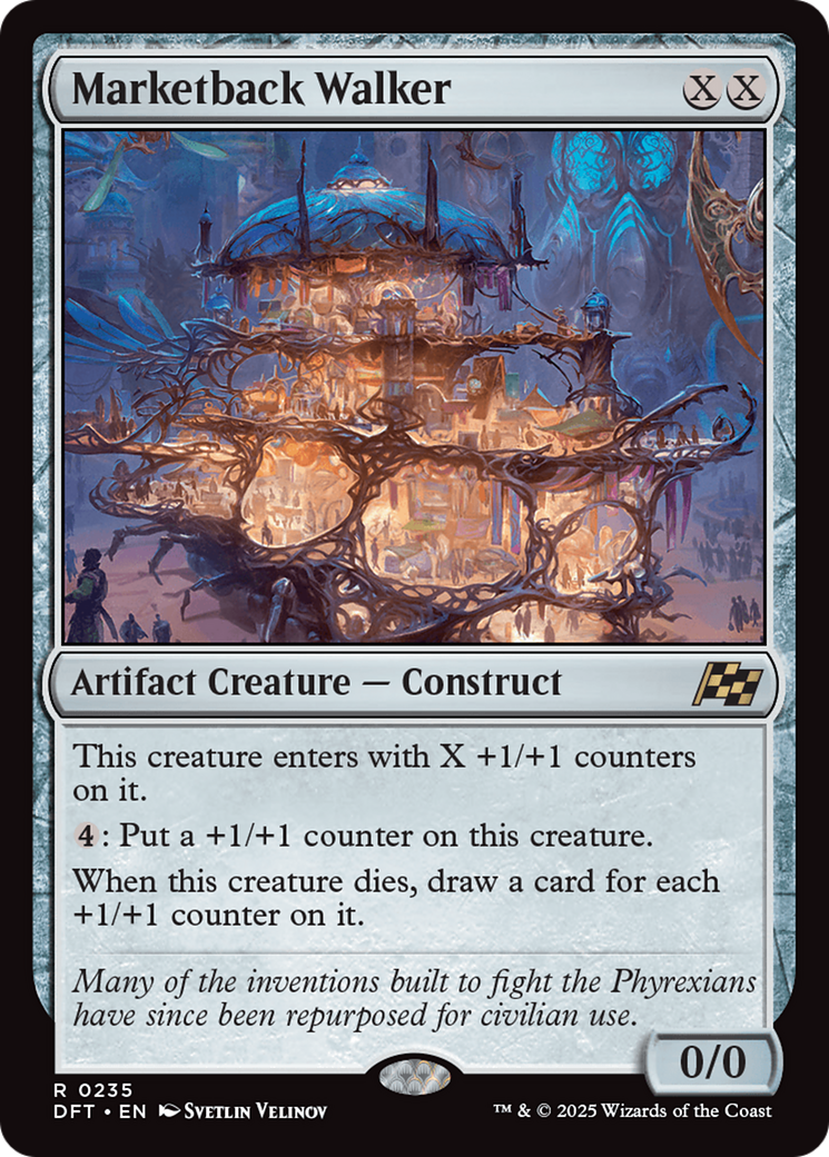 Marcheur Marketback (DFT-235) - Feuille Aetherdrift