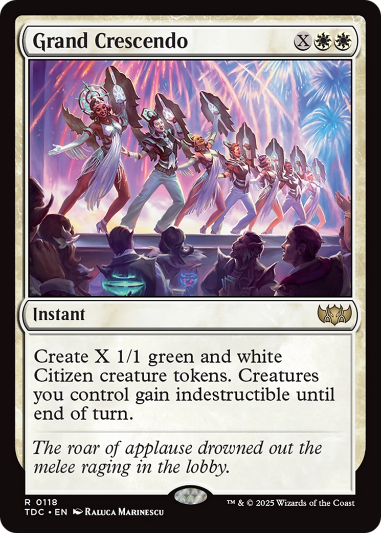 Grand Crescendo (TDC-118) - Commandant : Tarkir : Tempête de Dragons 