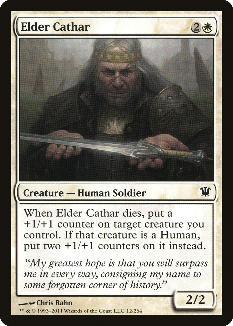 Elder Cathar (ISD-012) - Innistrad Foil