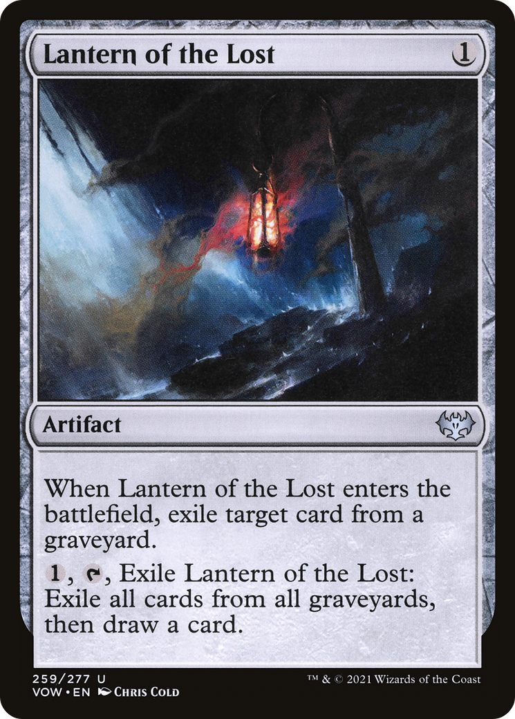 Lanterne des égarés (VOW-259) - Innistrad : Crimson Vow Foil 