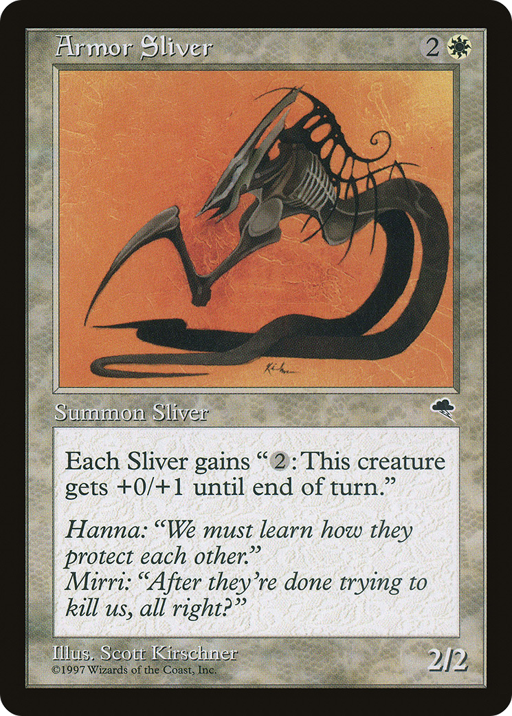 Armure Sliver (TMP-004) - Tempête 