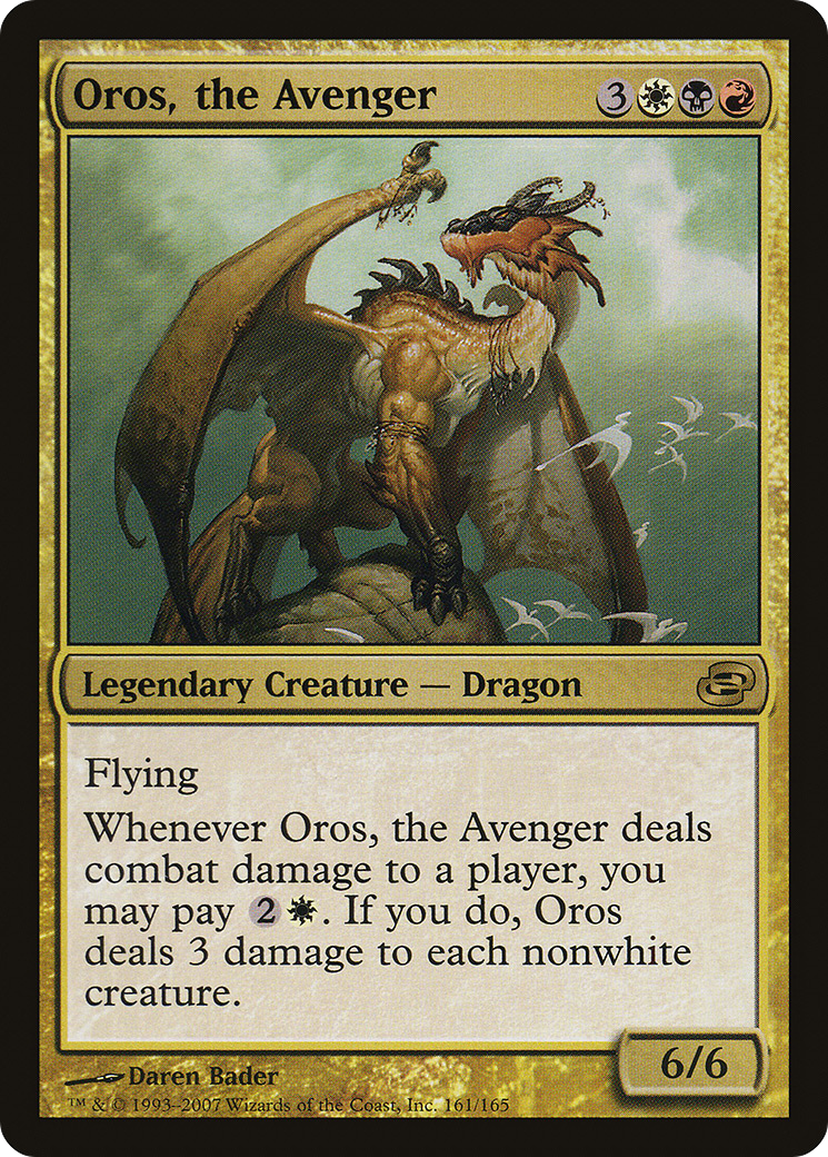Oros, le Vengeur (PLC-161) - Planar Chaos Foil 