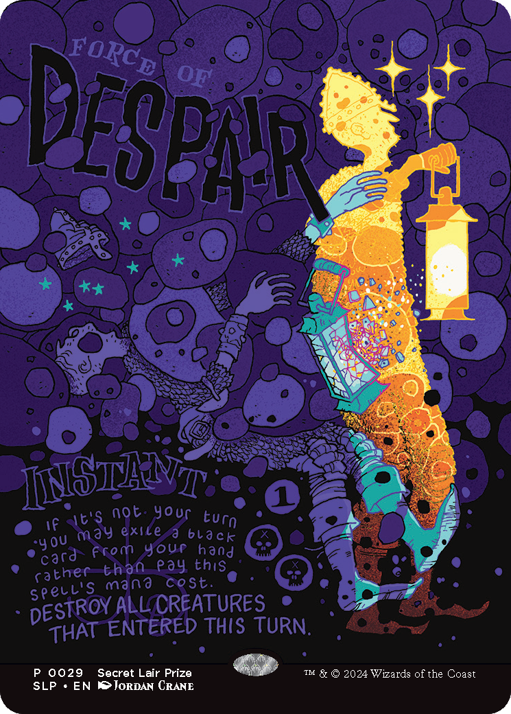 Force of Despair (SLP-029) - Secret Lair Showdown (Borderless) Foil