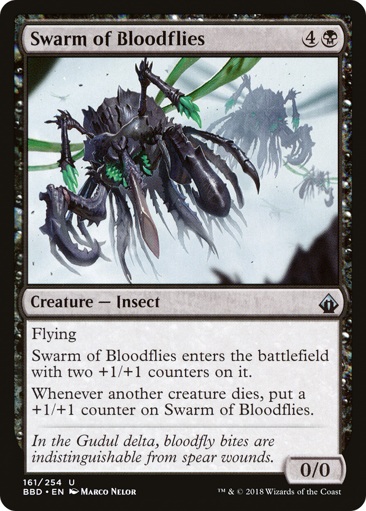 Essaim de mouches de sang (BBD-161) - Battlebond Foil