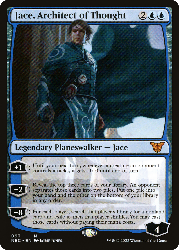 Jace, architecte de la pensée (NEC-093) - Commandant de la dynastie Neon 