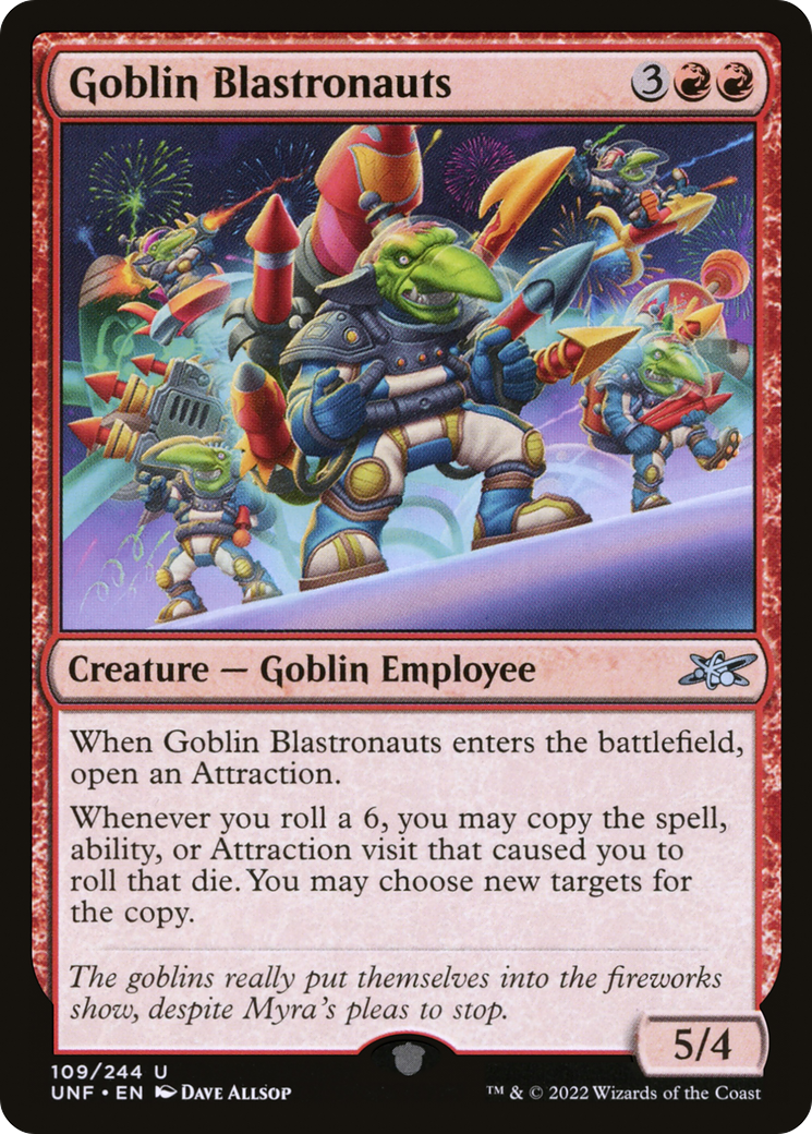 Blastronautes gobelins (UNF-109) - Unfinity 