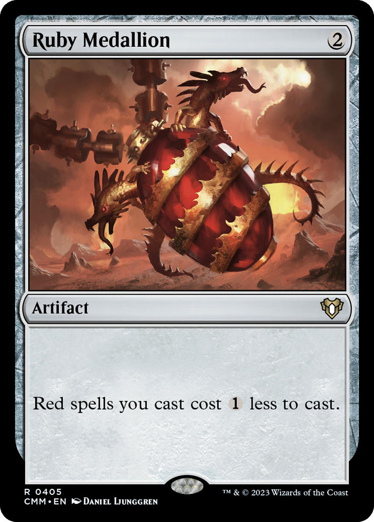 Ruby Medallion (CMM-405) - Commander Masters