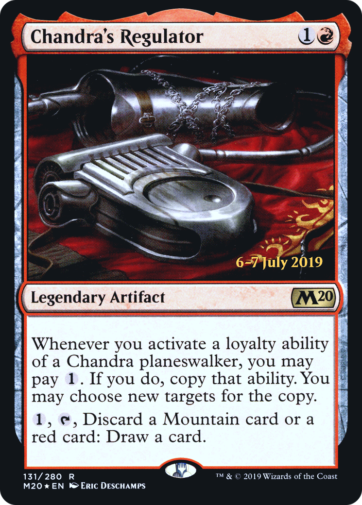 Chandra's Regulator (PRE-131S) - Core Set 2020 Promos Foil