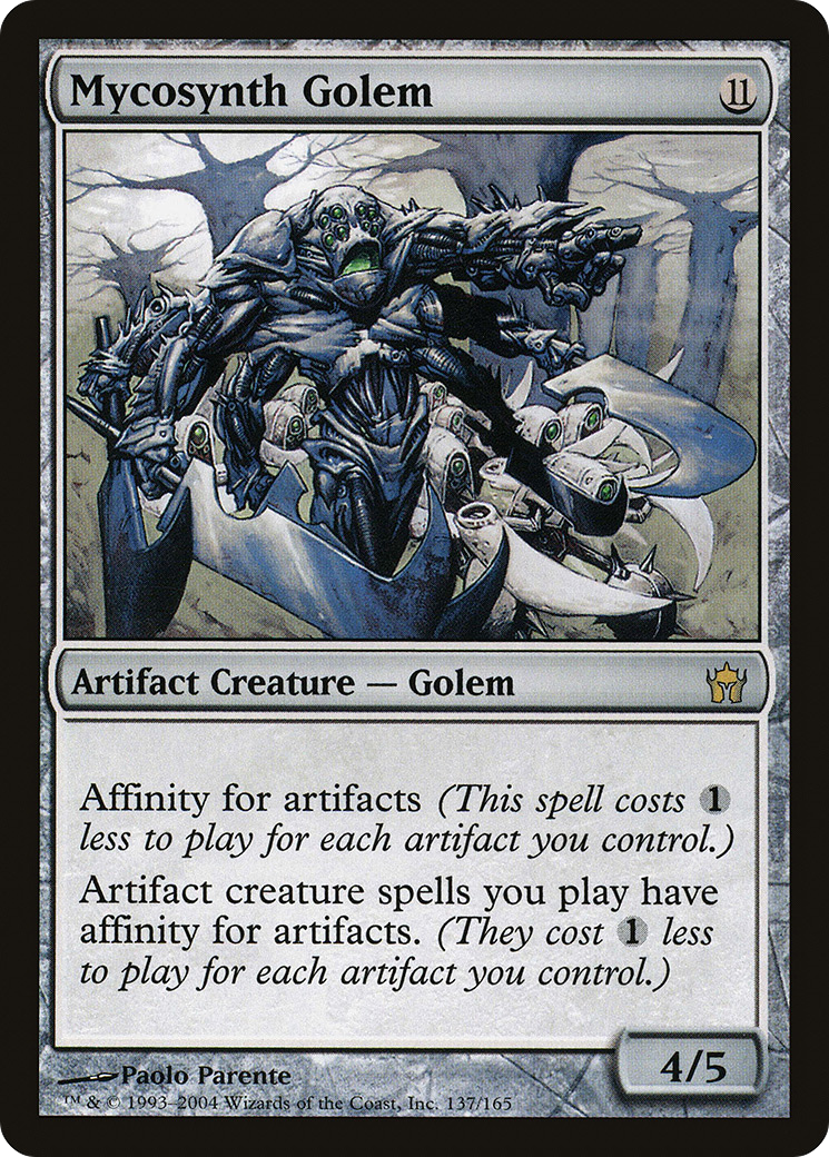 Golem Mycosynth (5DN-137) - Cinquième Aube