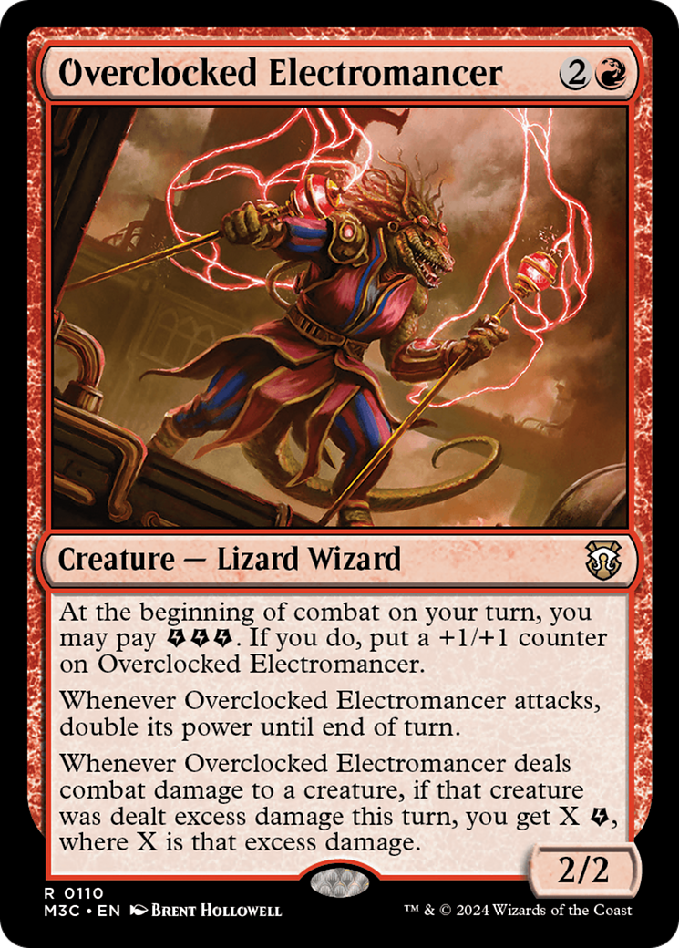 Électromancien overclocké (M3C-110) - Modern Horizons 3 Commander 
