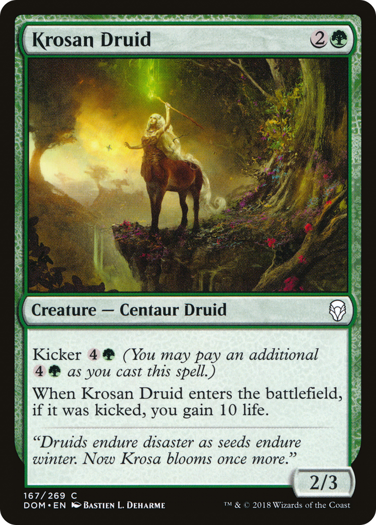 Druide Krosan (DOM-167) - Dominaria
