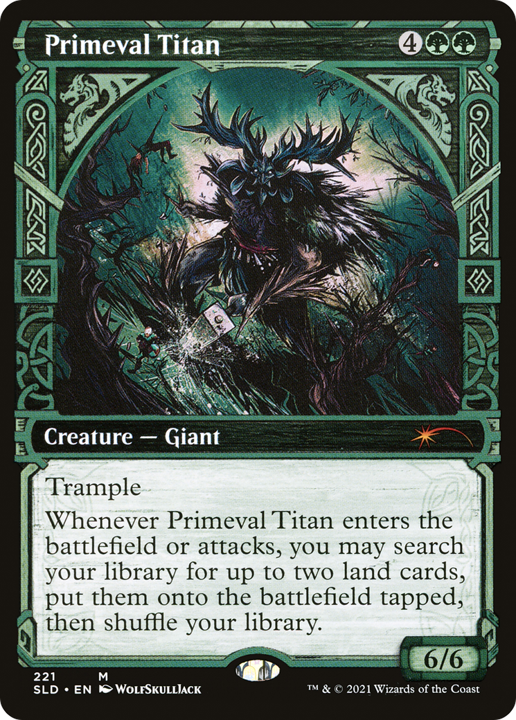 Primeval Titan (221) (SLD-221) - Secret Lair Drop: (Showcase)