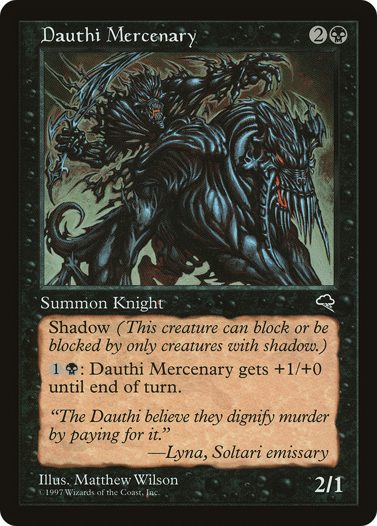 Dauthi Mercenary (TMP-124) - Tempête 