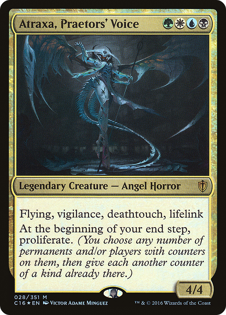 Atraxa, la voix des préteurs (C16-028) - Commander 2016 Foil 