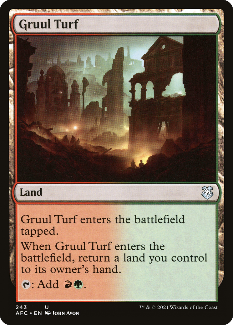 Gruul Turf (AFC-243) - Forgotten Realms Commander