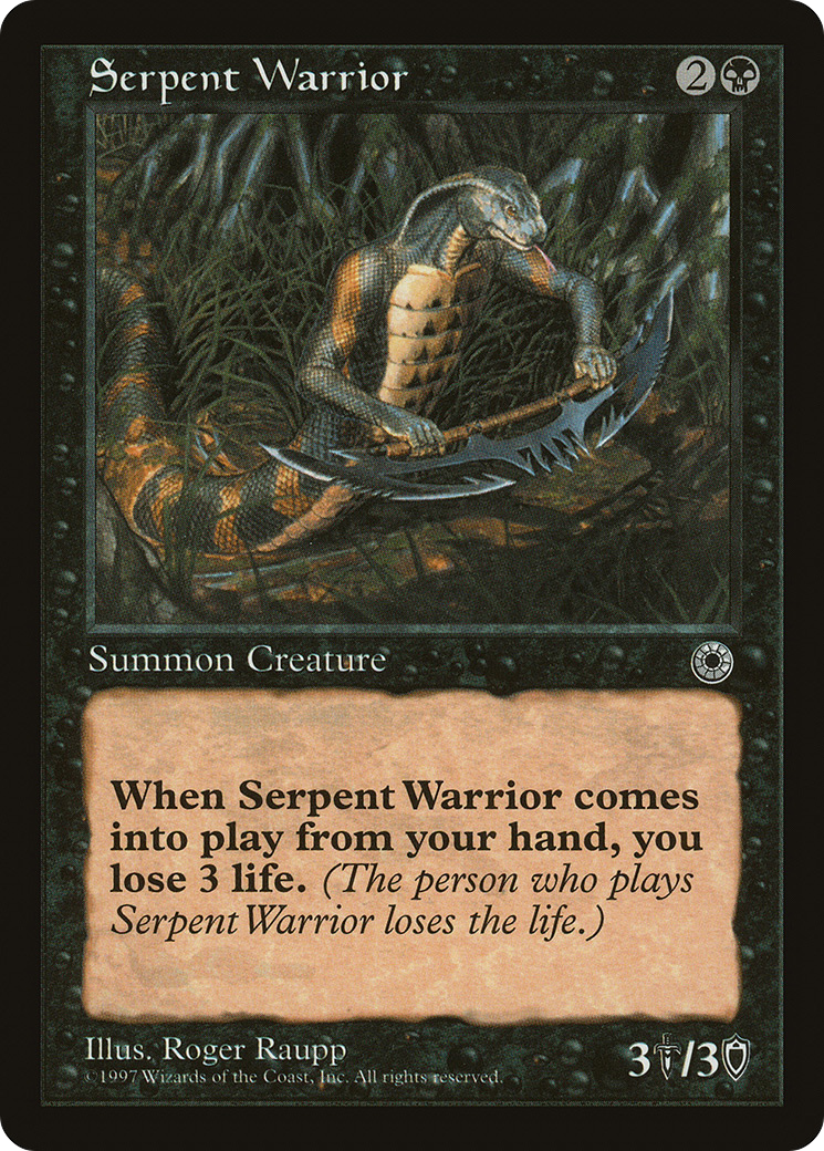 Guerrier Serpent (POR-109) – Portail 
