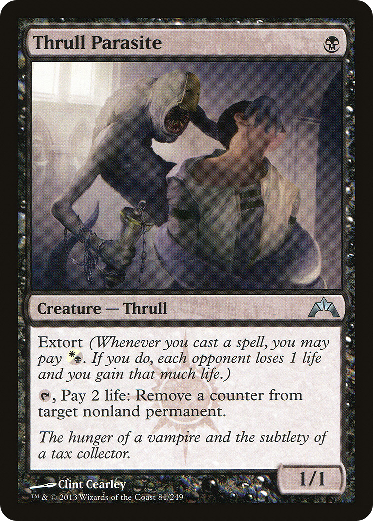 Parasite Thrull (GTC-081) - Gatecrash Foil