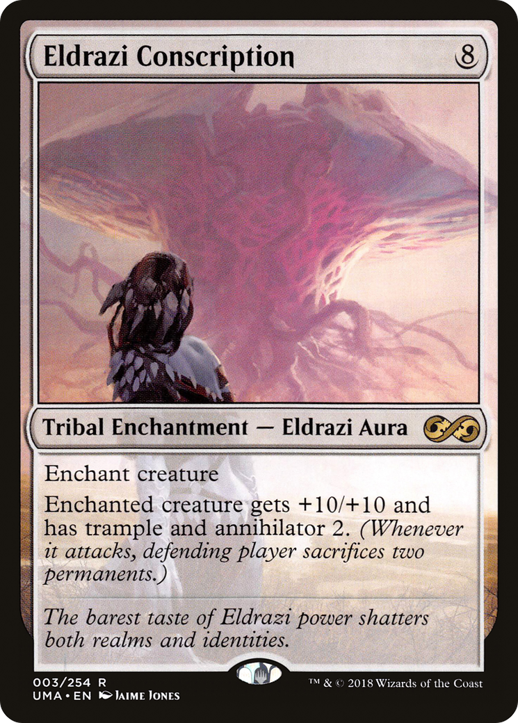 Conscription Eldrazi (UMA-003) - Maîtres Ultimes