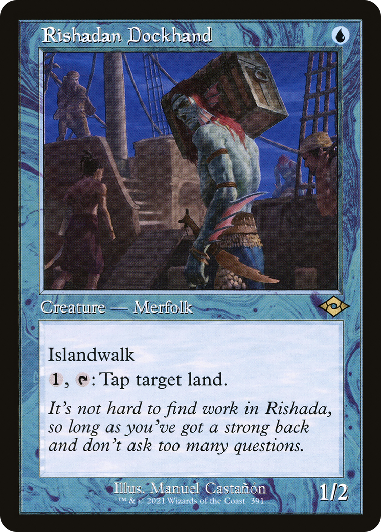 Rishadan Dockhand (Retro Frame) (MH2-391) - Modern Horizons 2