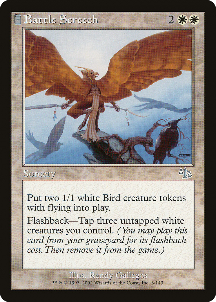 Battle Screech (JUD-003) - Jugement : (pierre tombale) Foil