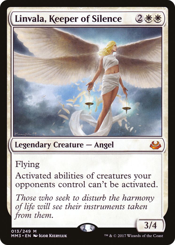 Linvala, gardienne du silence (MM3-013) - Modern Masters 2017 