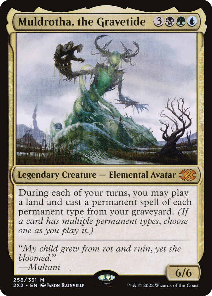 Muldrotha, la marée tombale (2X2-258) - Double Masters 2022