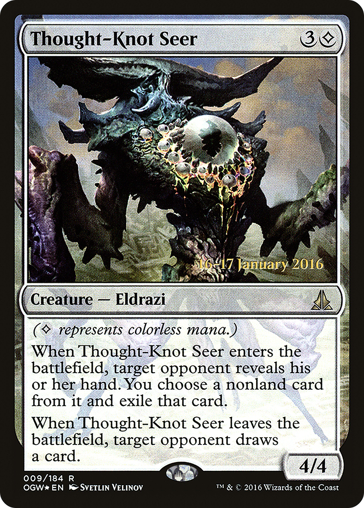 Thought-Knot Seer (PRE-09S) - Oath of the Gatewatch Promos Foil