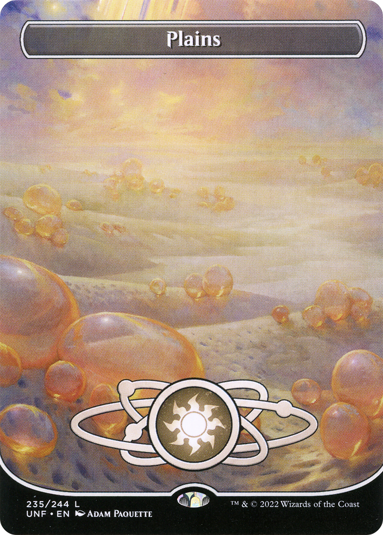 Plains (235) (Borderless) (UNF-235) - Unfinity (Borderless) Foil