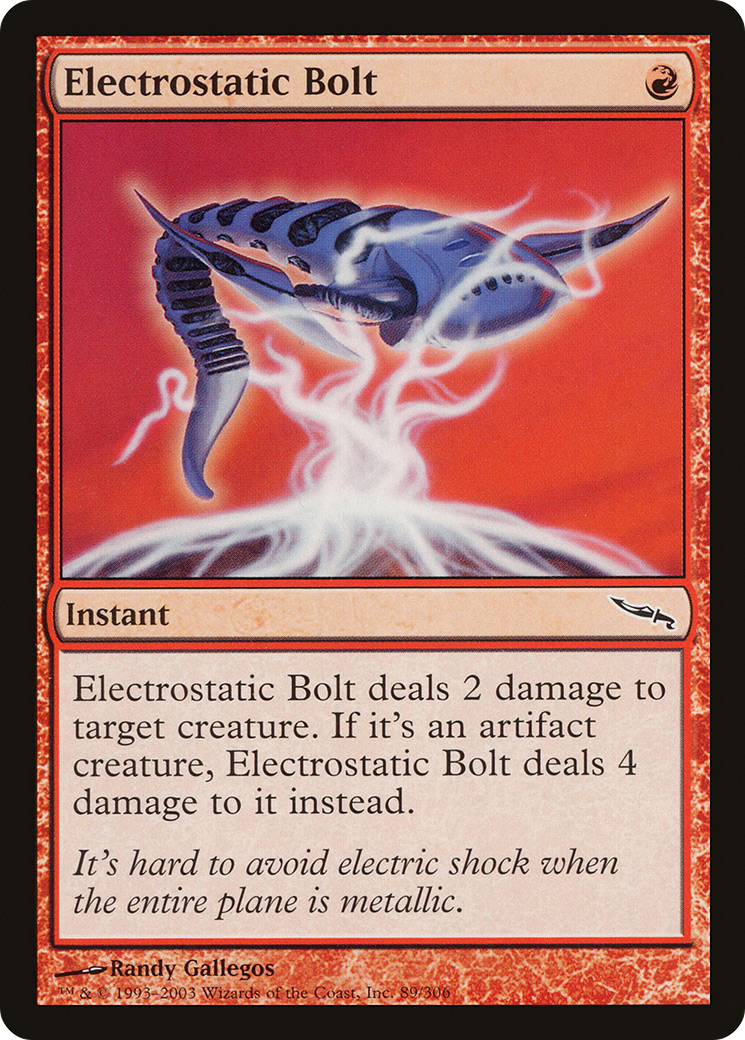 Boulon électrostatique (MRD-089) - Mirrodin 